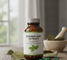 Banaba Leaf Extract and Corosolic Acid
